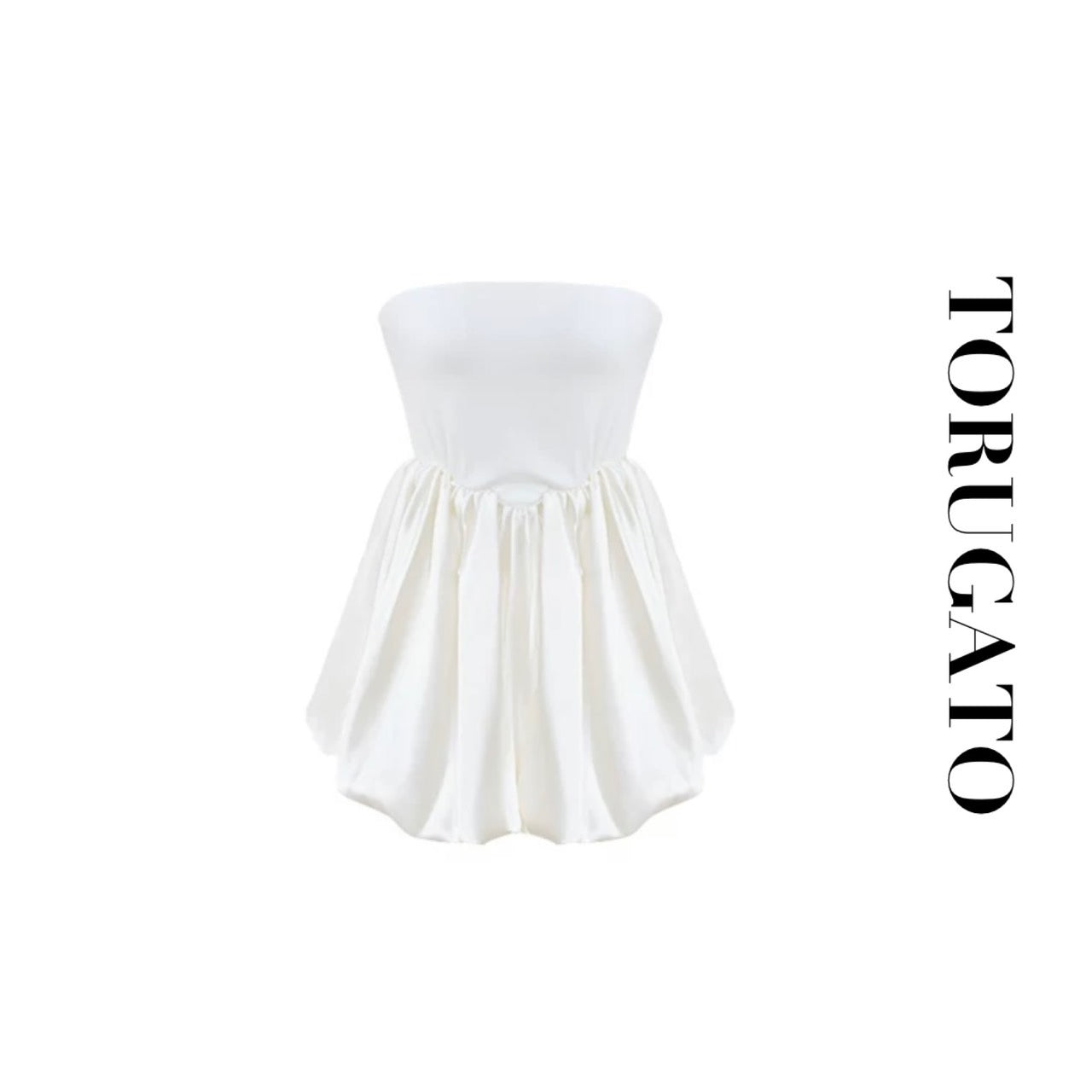 即日発送】チューブトップペプラムトップス – TORUGATO