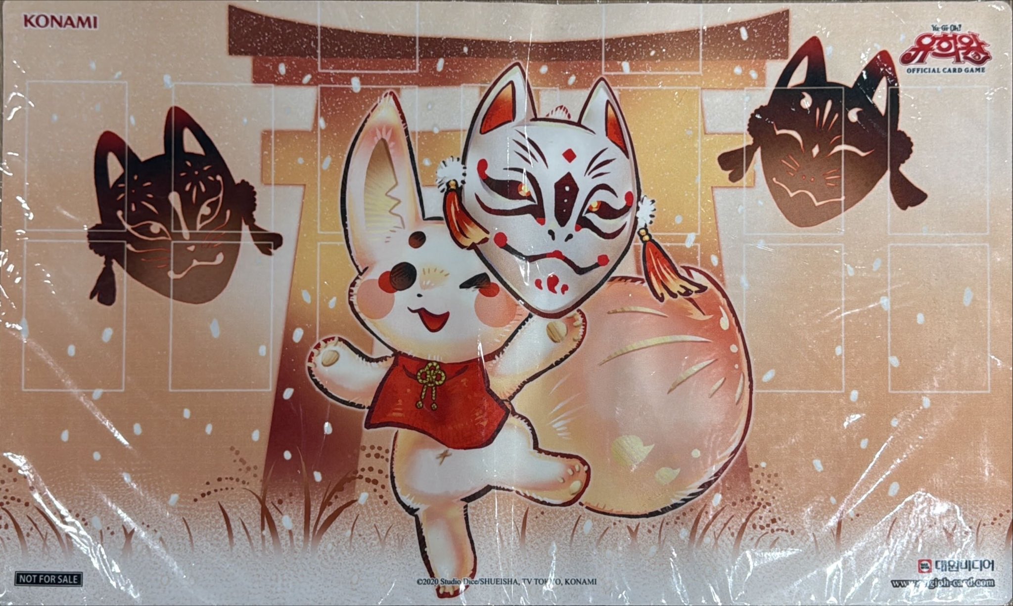 うかのみつねのたまゆら」プレイマット 【サプライ】【プレイマット