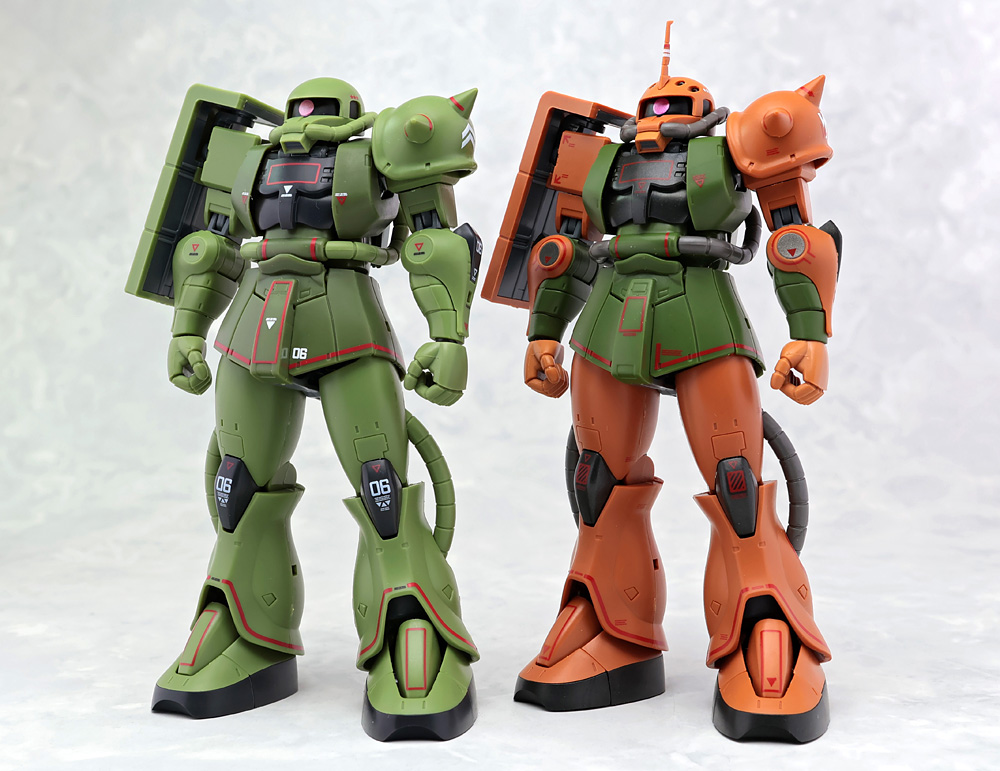 とろ＋ひまつぶし | ROBOT魂[SIDE MS]：MS-06FS ガルマ専用ザクll＆