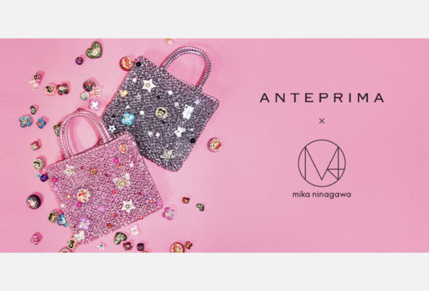 ANTEPRIMA × 蜷川実花」ワイヤーバッグをキャンパスに多彩なモチーフを