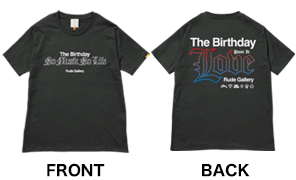 The Birthday チバユウスケ “NO MUSIC, NO LIFE.” No.123 Tシャツ
