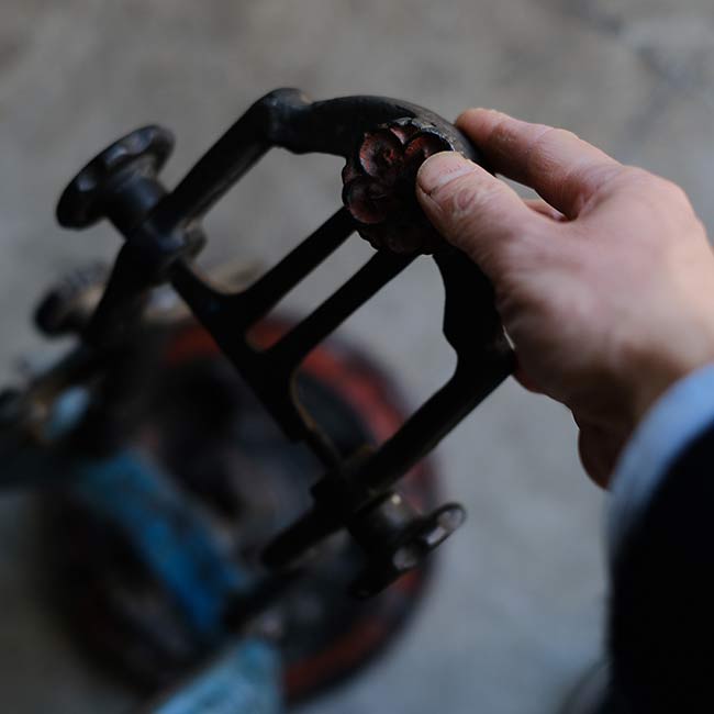 レトロ 自転車特殊工具 ヤエソノ 振れ取り台 宝山 畑屋 スポークレンチ