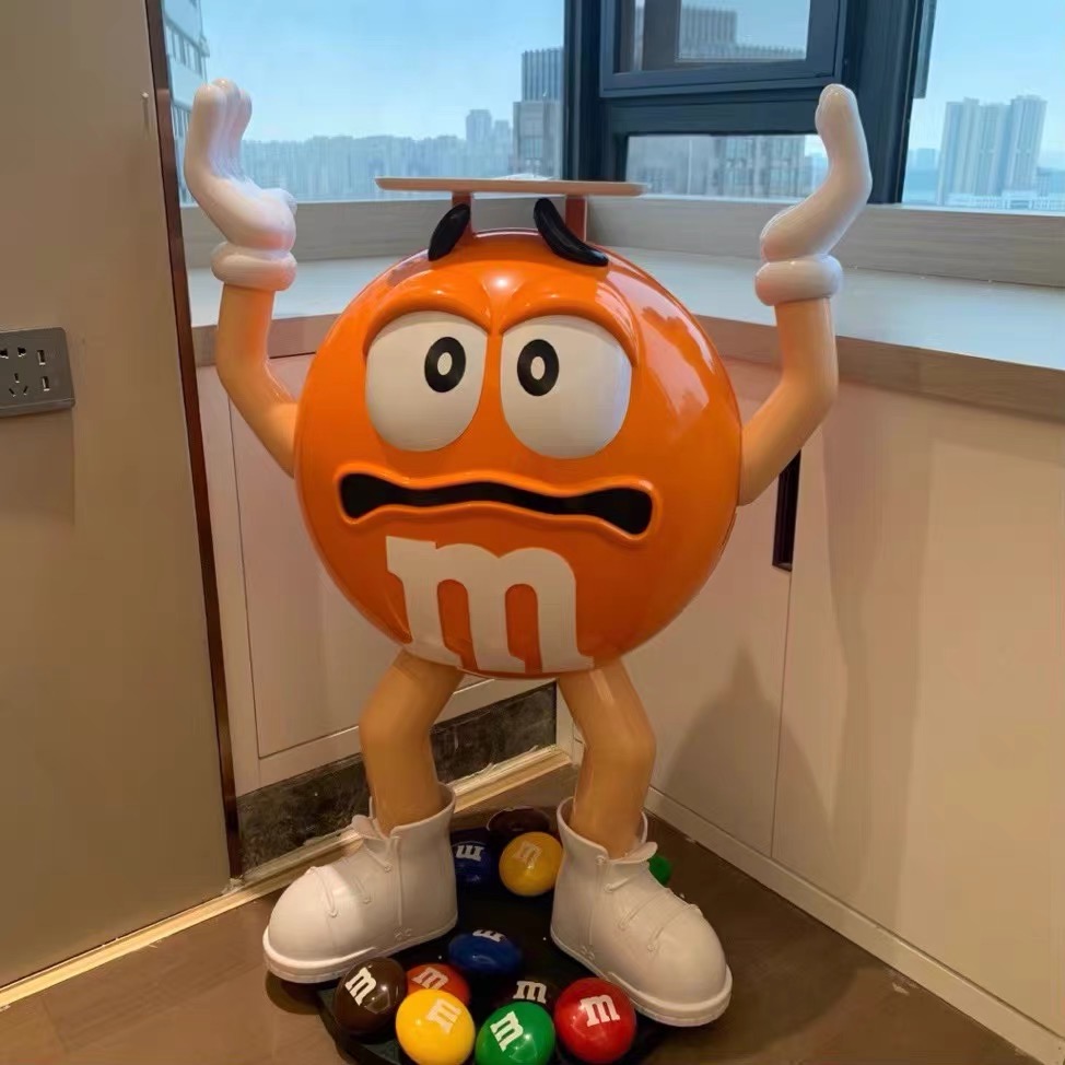Toy・Cargo| m&m's Store Display Figure – Orange | Toy・Cargo