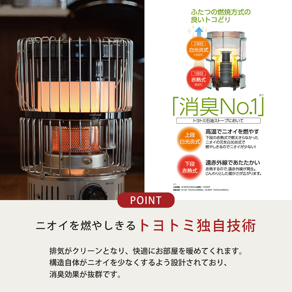 KR-47A |トヨトミ公式オンラインストア