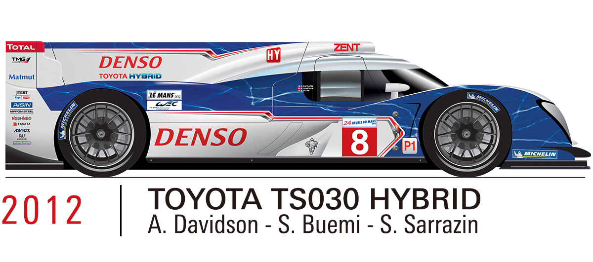 2012-2015 中嶋一貴がTS040 HYBRIDで日本人初のポールポジション