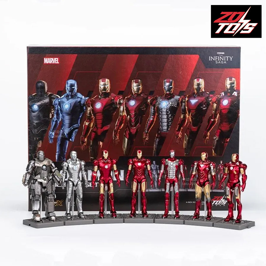 MCU Iron Man MK II 4-Inch Hall of Armors, Marvel Officially