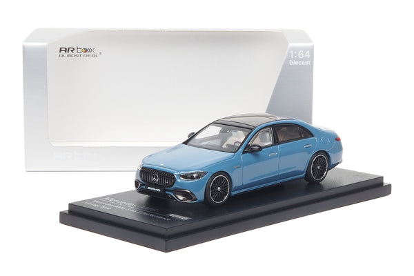 ARBOX] 1:64 AMG S 63 E Performance 2023 Vintage Blue