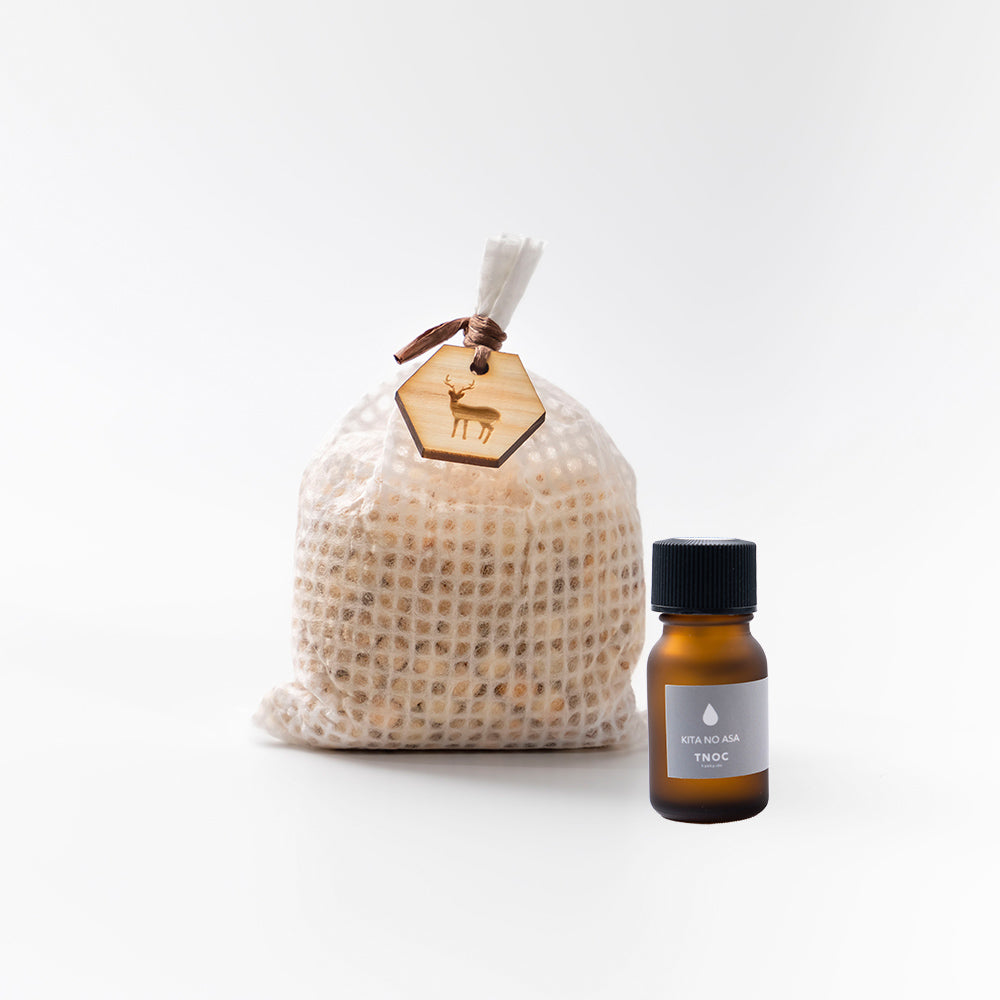 TNOC THE GIFT SET / WOOD CHIPS SACHET&AROMA OIL[GIFT BAG(S)付]