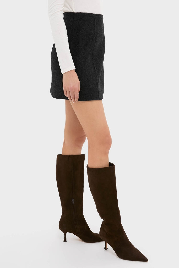 Black Naomi Mini Skirt | Alex Mill