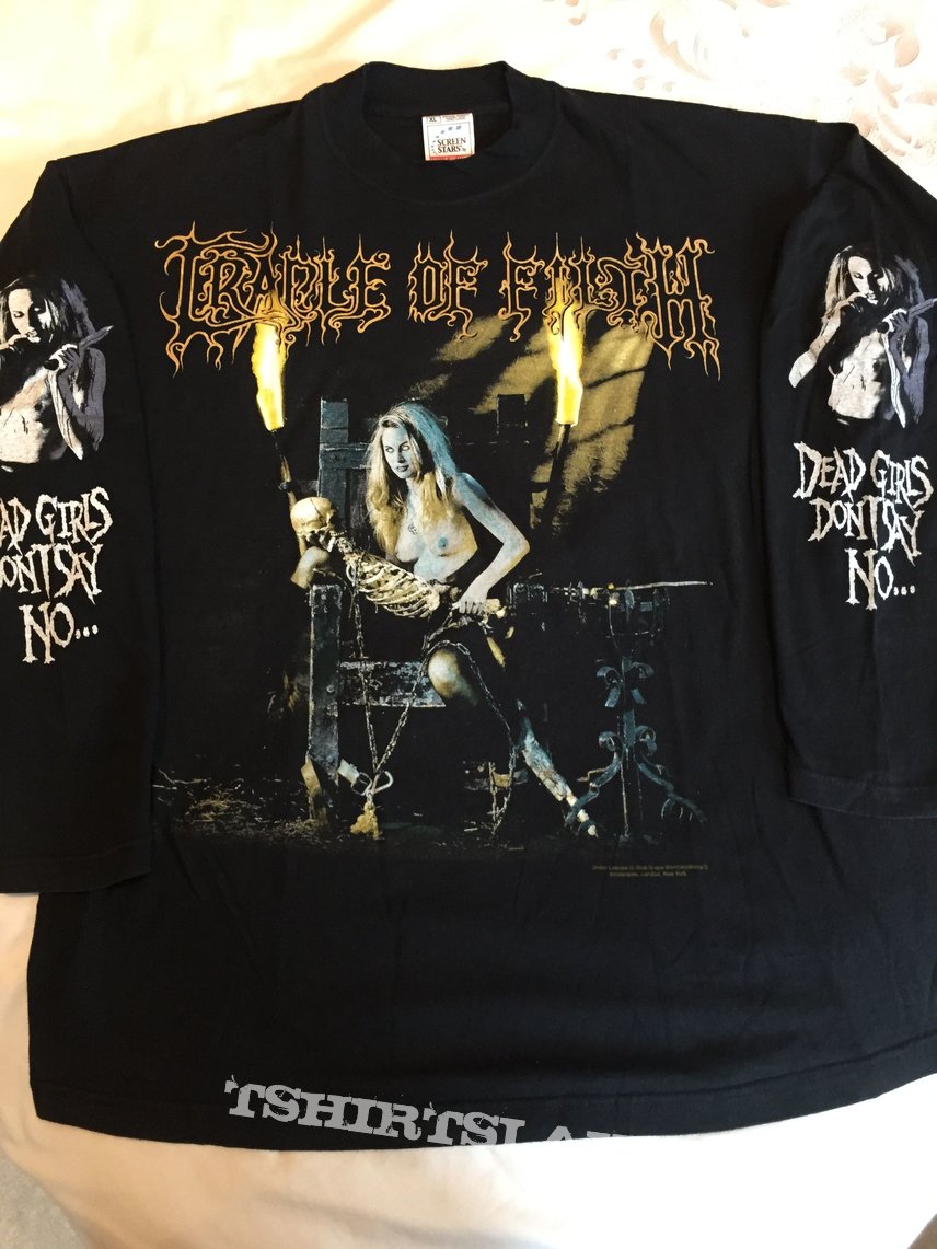 Cradle Of Filth - Dead Girls Don't Say No. | TShirtSlayer