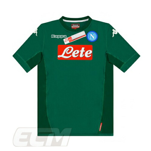 ナポリ サッカーシャツ Lサイズ ナポリ Kappa サッカーシャツ 黒 L