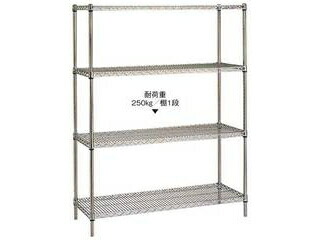 ERECTA エレクター 【代引不可】188 ステンレスエレクターシェルフ 5段