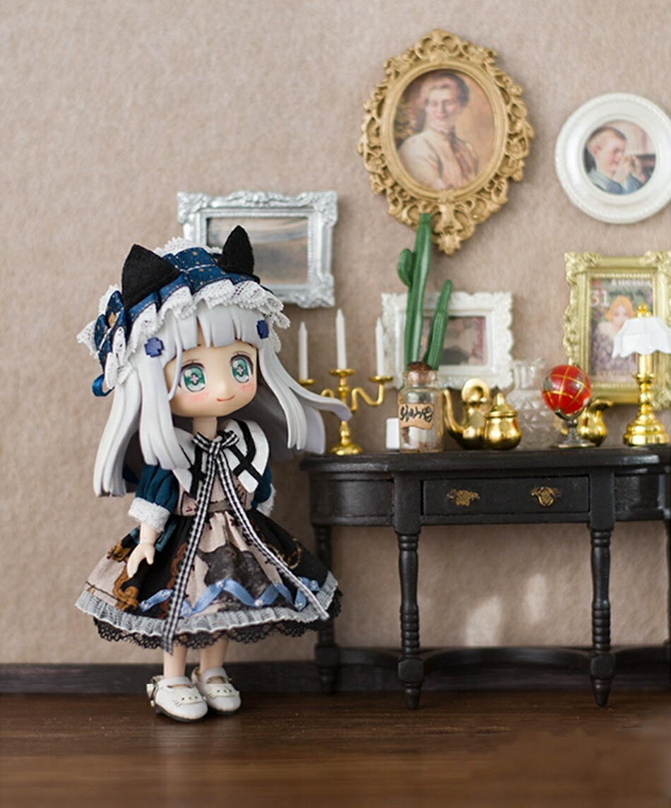 楽天市場】オビツ11 ドール 人形 服 かわいい 猫ミュージアム ドレス