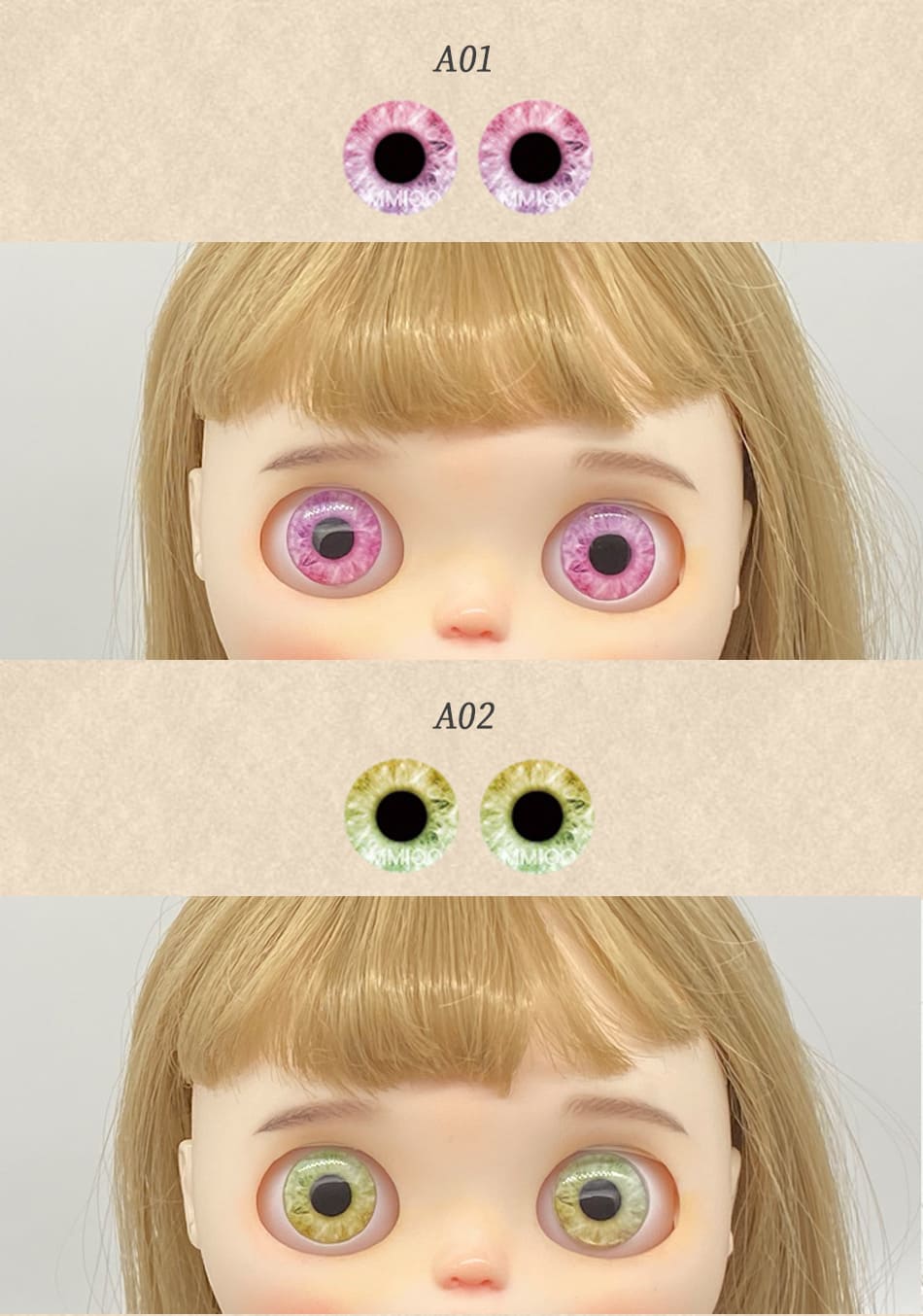 楽天市場】ブライス アイチップ アイ ガラス ネオブライス bjd 目 アイ