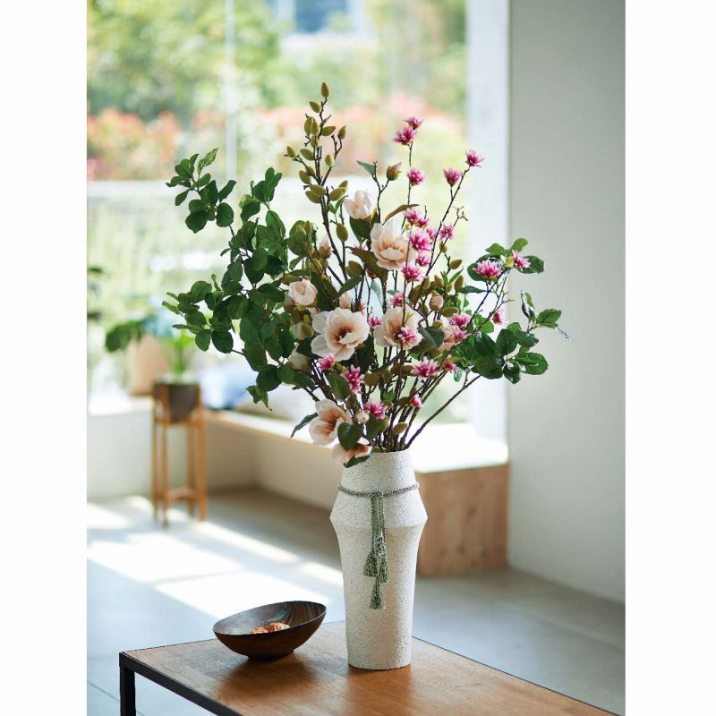 楽天市場】【東京堂 公式】クレイ ZARA マットホワイト 花瓶 花器 陶器