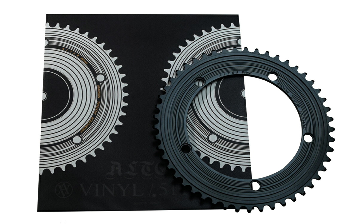 楽天市場】アルター チェーンリング ALTER CHAINRING Vinyl ピスト
