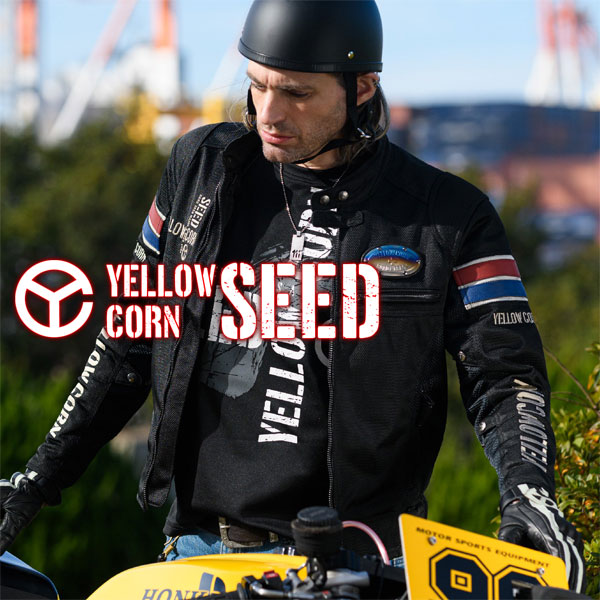 楽天市場】☆送料無料☆YELLOW CORN SEED SJ-4103 MESH JACKET バイク