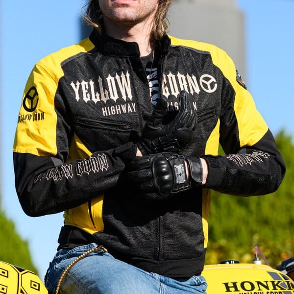 楽天市場】☆送料無料☆YELLOW CORN SEED SJ-4105 MESH JACKET バイク