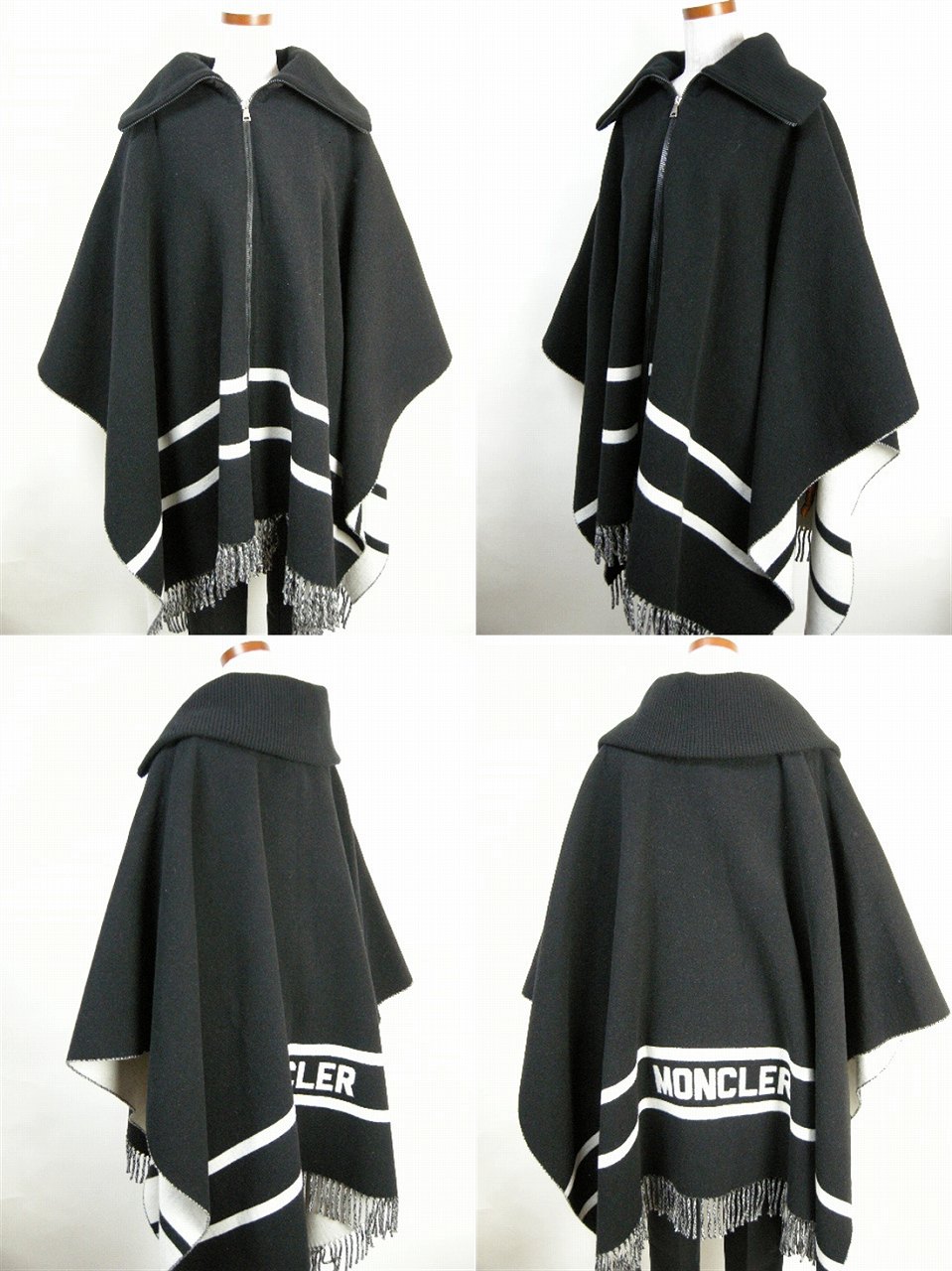 楽天市場】【MONCLER/モンクレール/CAPE/ケープ/ポンチョ/マント