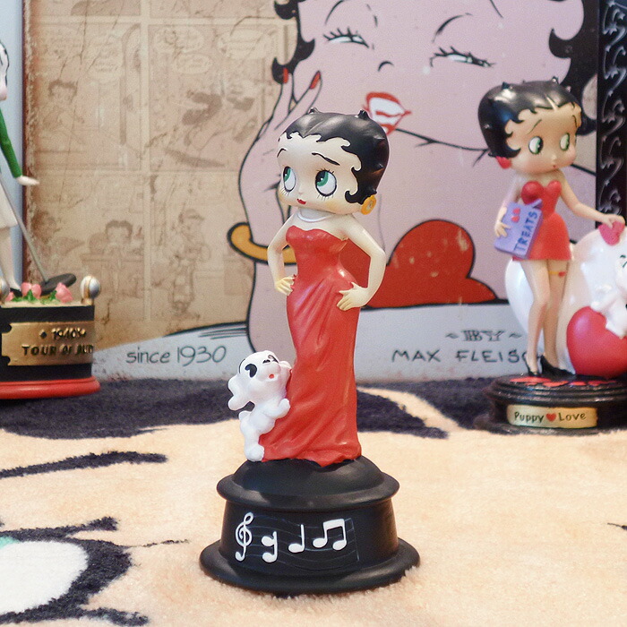 楽天市場】◎ベティちゃん 【 Betty Boop 】 レジン製 ミュージカル