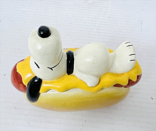 楽天市場】〇【 ヴィンテージ スヌーピー SNOOPY 貯金箱 】『 ホット