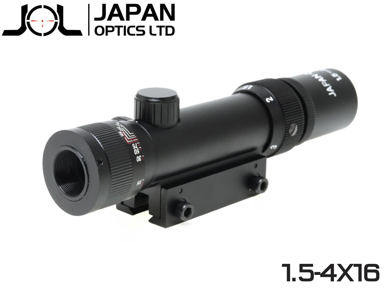 楽天市場】JOL SHORT SCOPES 1.5-4×16 タクティカルショートスコープ