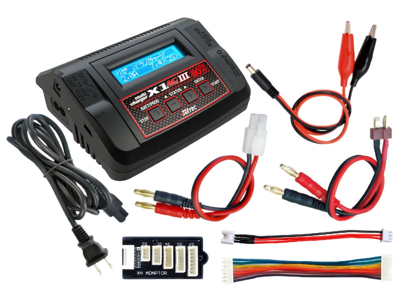 楽天市場】ハイテック multi charger X1 AC PLUS◇充電器 Li-po Li-HV