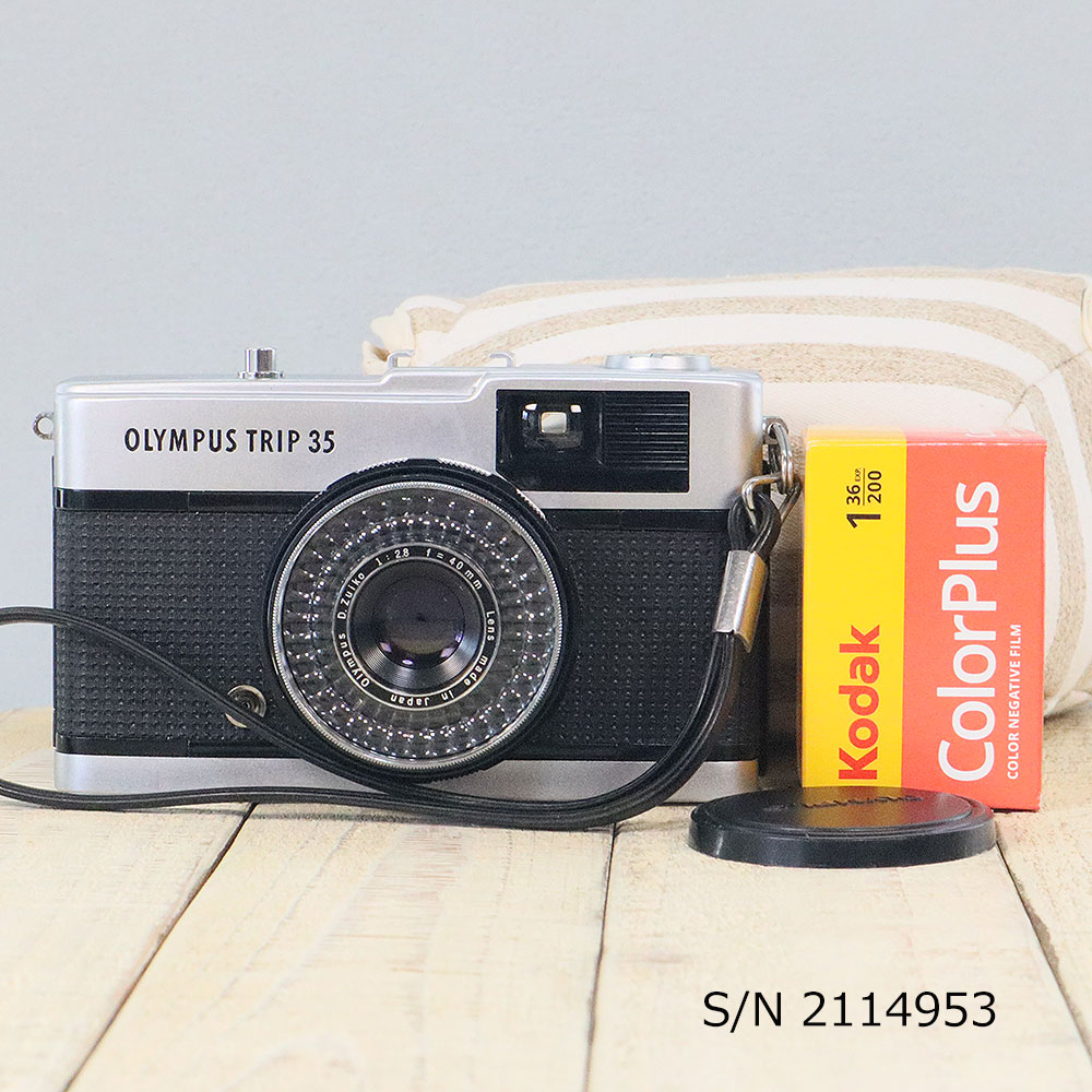 楽天市場】【整備済】【保証付】 オリンパス OLYMPUS TRIP 35 S/N