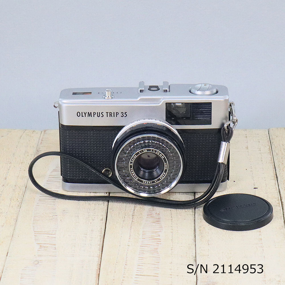 楽天市場】【整備済】【保証付】 オリンパス OLYMPUS TRIP 35 S/N