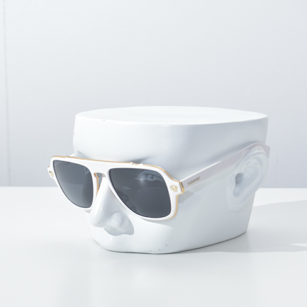 楽天市場】ヴェルサーチ サングラス メンズ メデューサ ホワイト