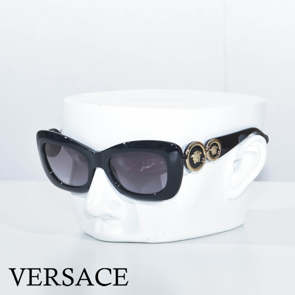 楽天市場】ヴェルサーチ VERSACE サングラス メデューサ ブラック