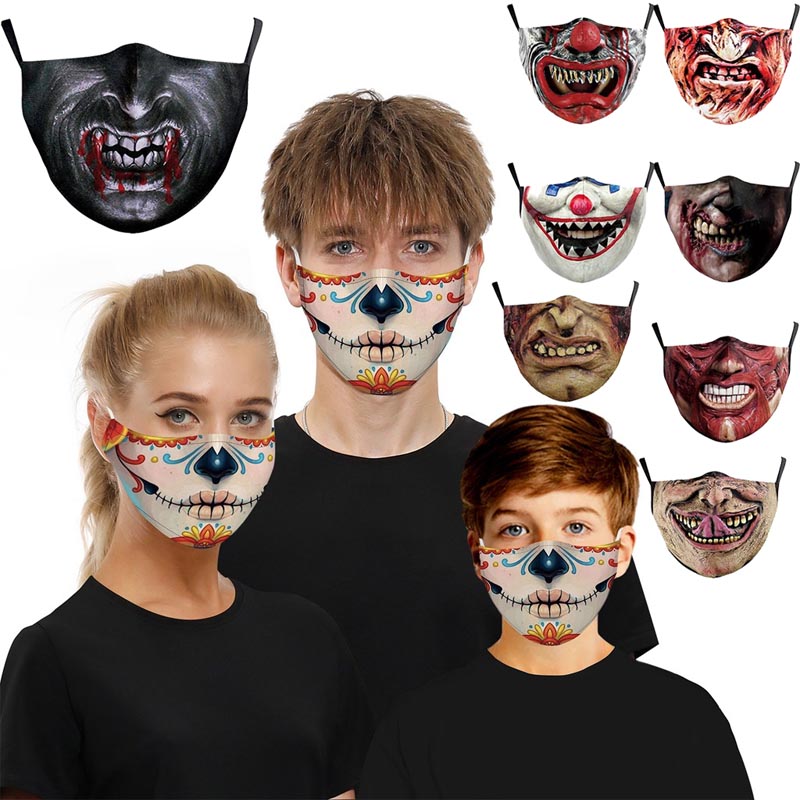 楽天市場】ゾンビ マスク 1個販売 顔が2個 ダブルフェイス ツー