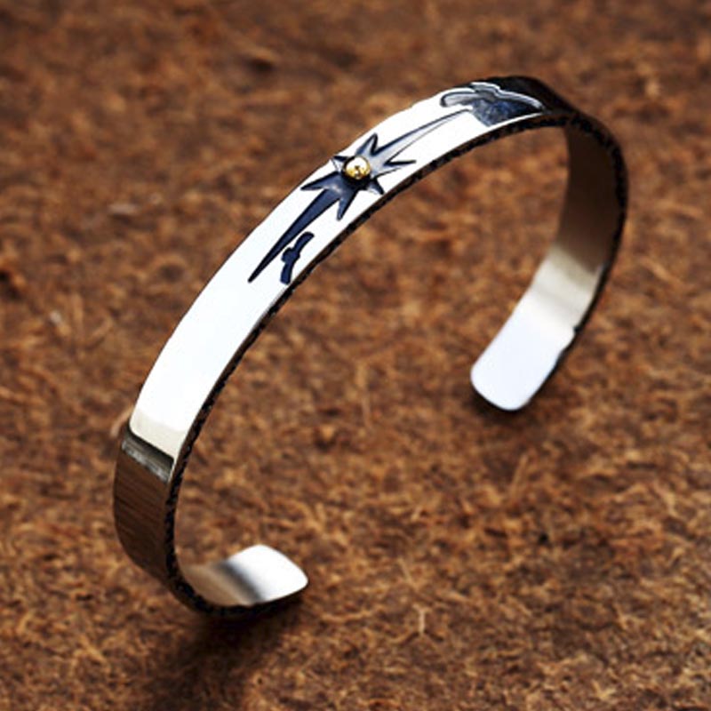 楽天市場】インディアンジュエリーステンレスバングル アームレット