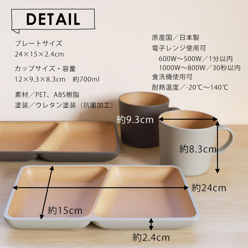 楽天市場】【10％OFF】 ブランチセット プレート マグカップ 2個セット