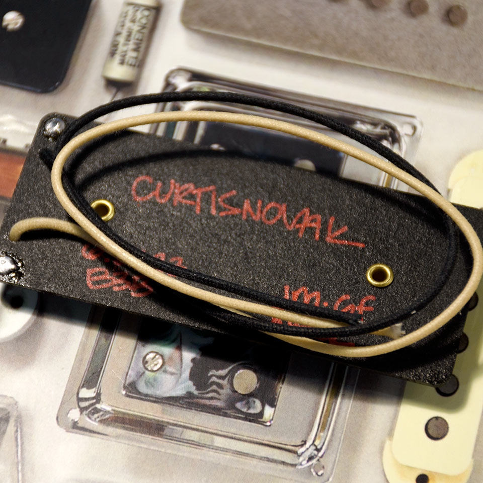 楽天市場】Curtis Novak Pickups/JM-GF Neck Partiment Gold stipple