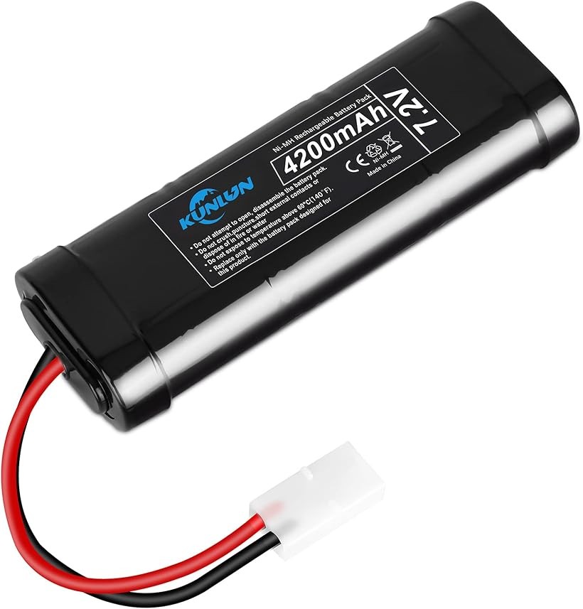 楽天市場】互換品ラジコン タミヤ互換コネクター付き バッテリー7.2v