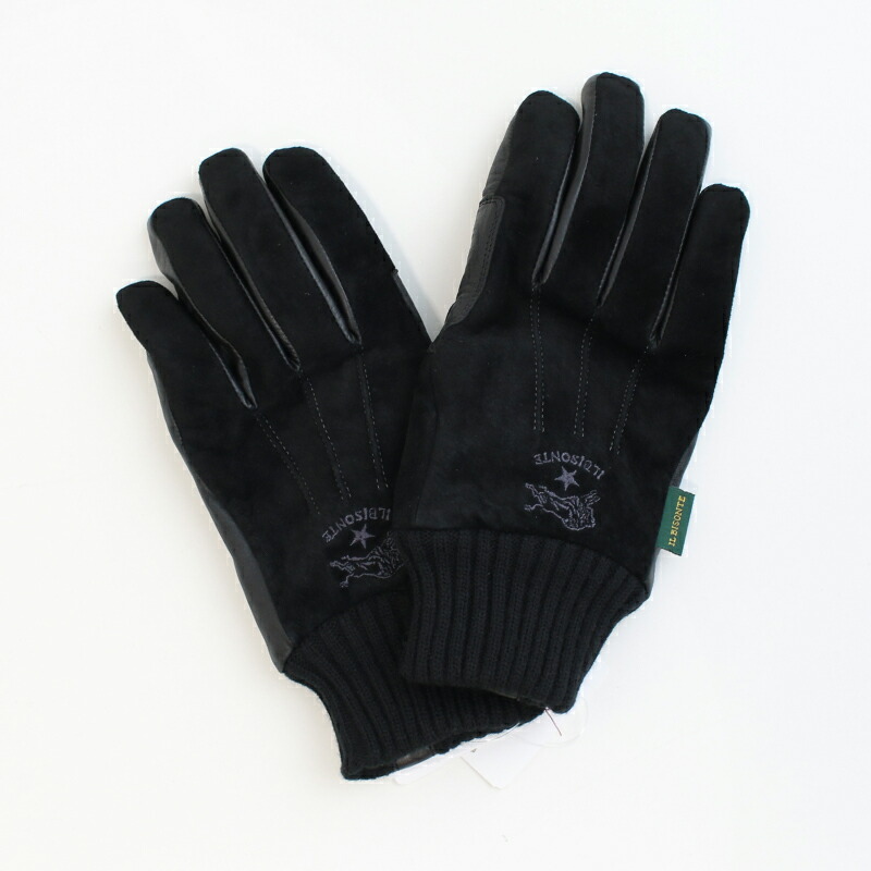 楽天市場】IL BISONTE イルビゾンテ COMBI LETHER GLOVES グローブ