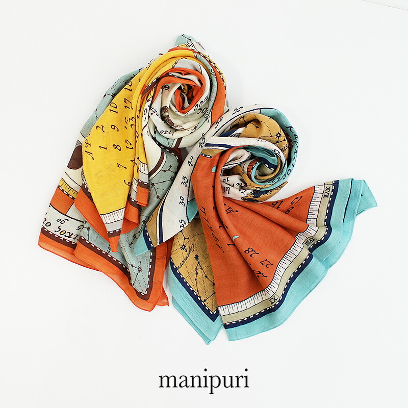 楽天市場】manipuri マニプリ STOLE ホロスコープ(インドストール