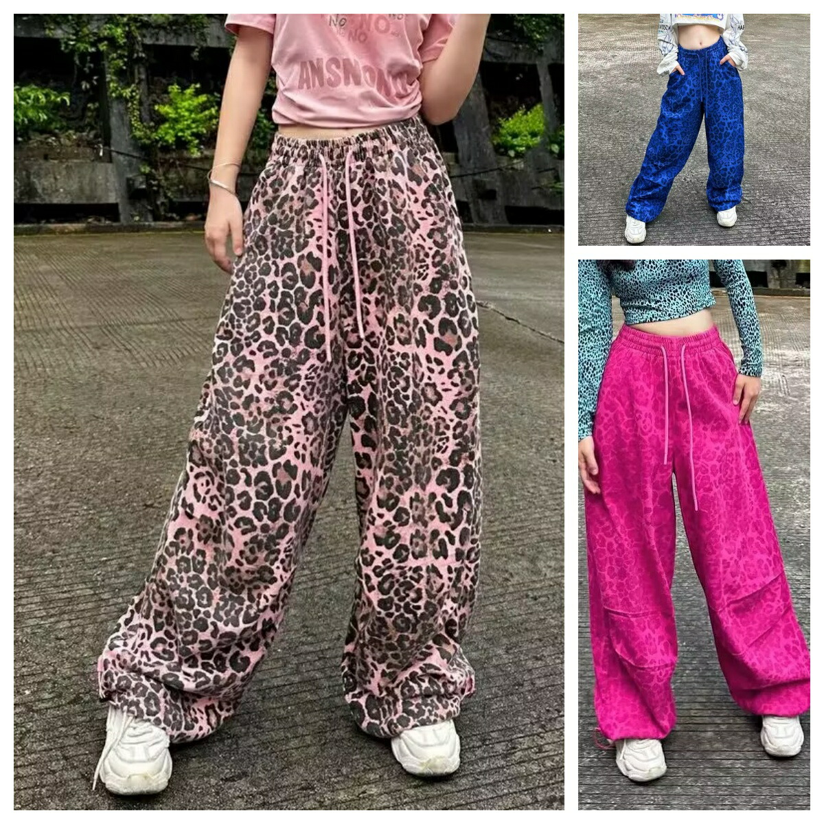 楽天市場】ヒョウ柄 3色 レディ ZUMBAウェア カーゴパンツ ハイ