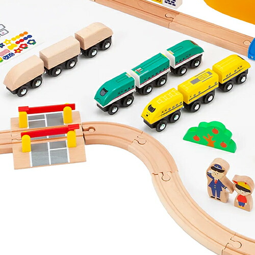 楽天市場】木製レール ポポンデッタ moku TRAIN 木製電車とレール