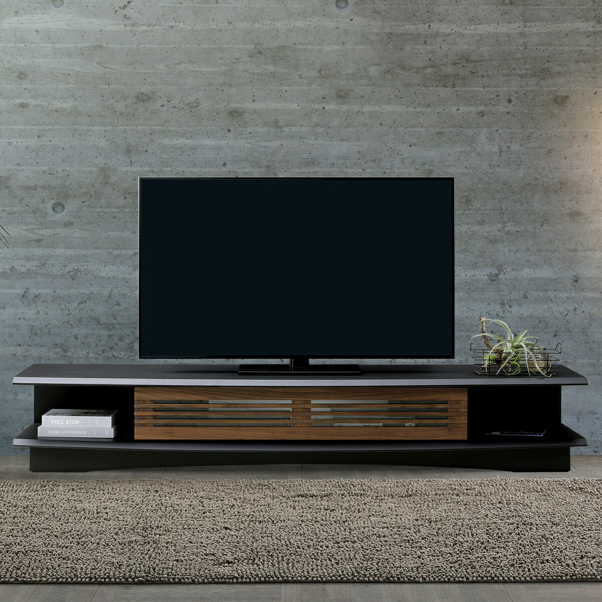 楽天市場】【設置配送無料】ズワルト TVボード180 W1800 D445 H300