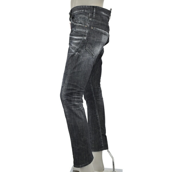 楽天市場】DSQUARED2 ディースクエアード EASY BLACK WASH SEXY TWIST