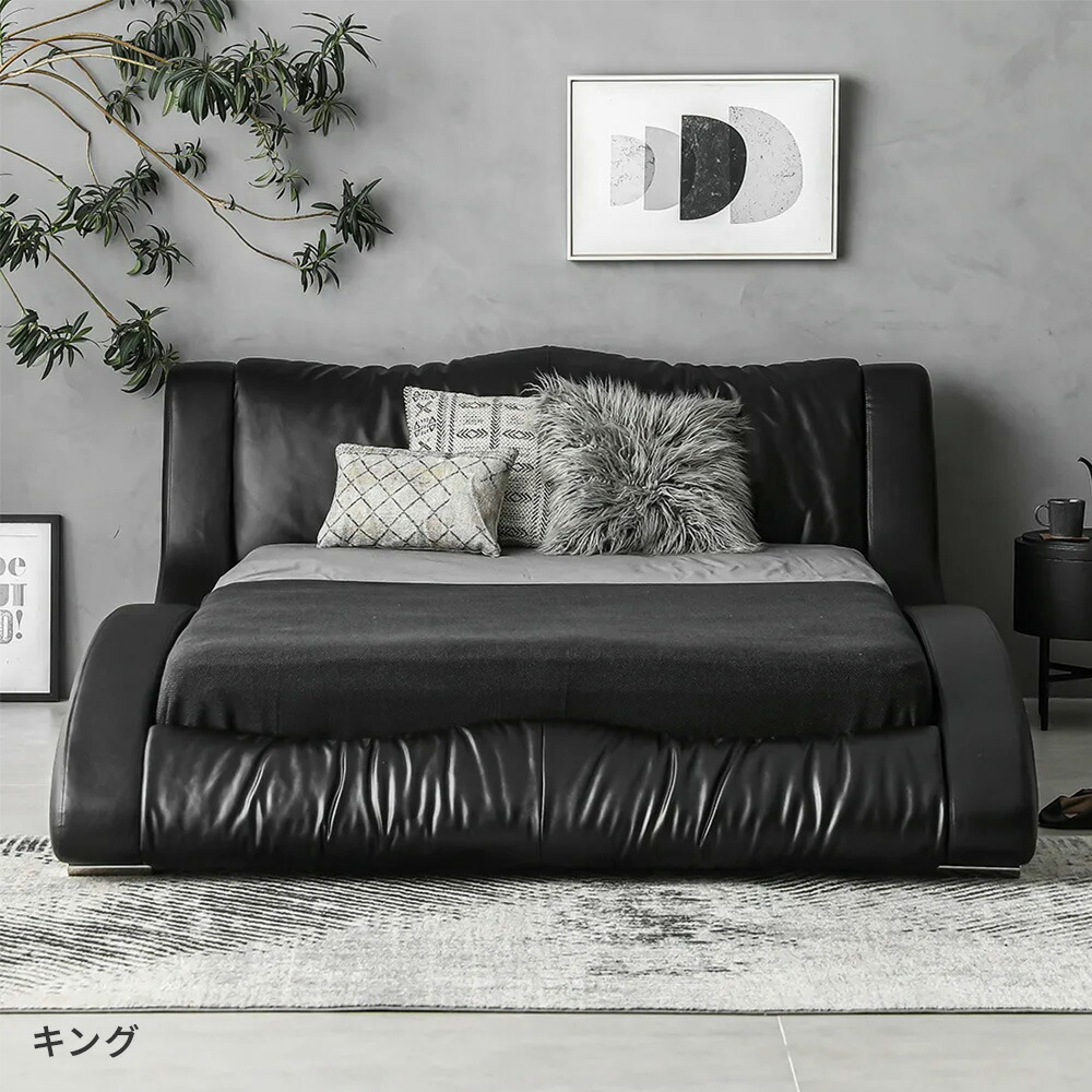 楽天市場】【期間限定特価＊ホワイト34%OFF／ブラック10%OFF】ベッド