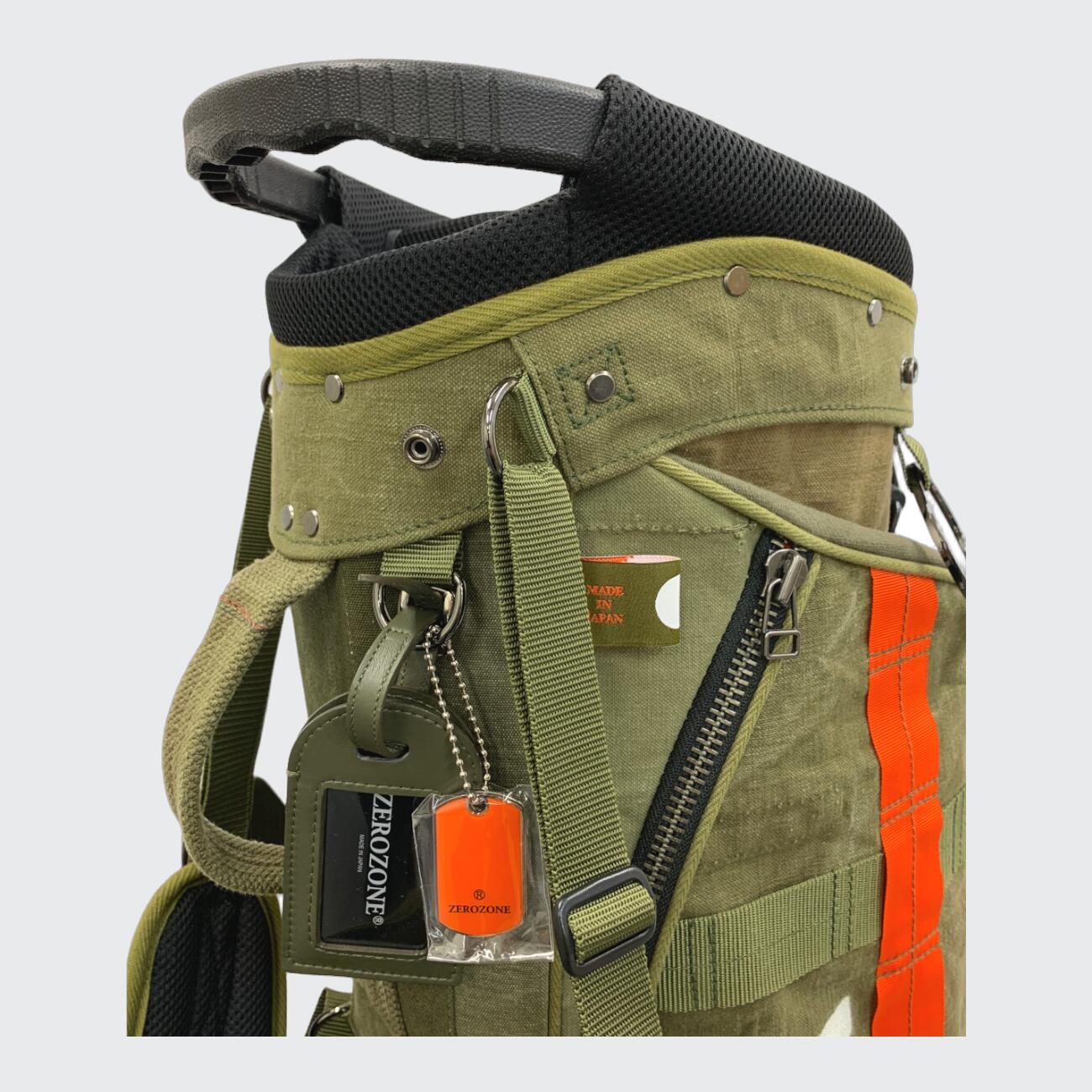 楽天市場】ZEROZONE STAND CADDIE BAG ZZ22-ST01 ゼロゾーン キャディ