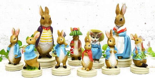 楽天市場】【ガーデンオーナメント】ピーターラビット ミニチュア