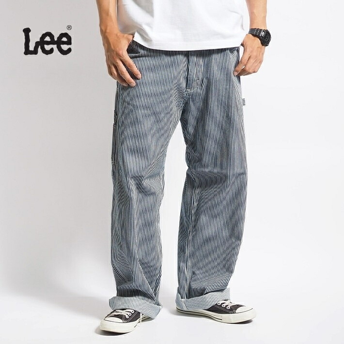 楽天市場】LEE リー ペインターパンツ デニム ヒッコリー ワイド