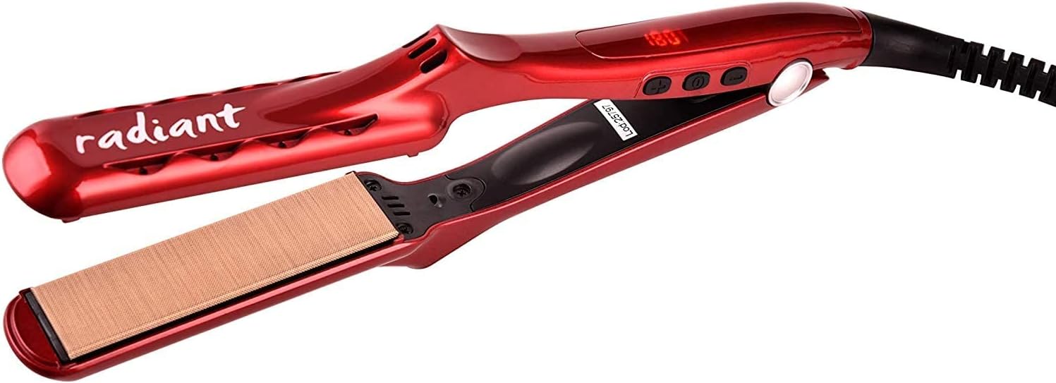 楽天市場】ラディアント radiant シルクプロアイロン 28mm レッド