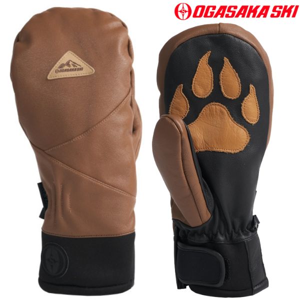 楽天市場】オガサカ ミトン スキーグローブ キャメル OGASAKA GB/CAM