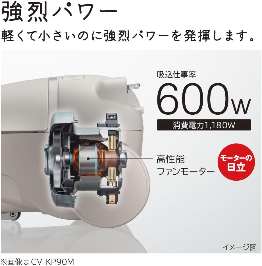 楽天市場】日立 CV-KV70M-W 紙パック式クリーナー かるパック 掃除機
