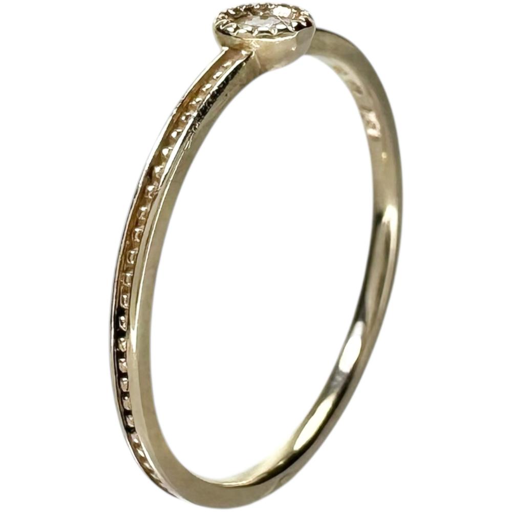 楽天市場】9号【ete/エテ】 1Pリング ダイヤモンド 0.03ct リング